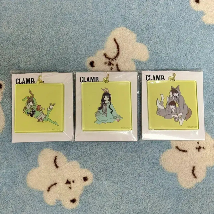 [BUNJANG] Cardcaptor Sakura Clamp Exhibition Acrylic Keychain / 일본 클램프전 카드캡터 사쿠라 아크릴 키링