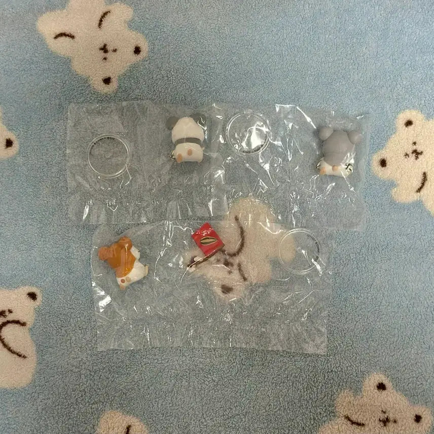 [BUNJANG] Hamtaro "Side-by-Side Parade" 3-Piece Set / 방가방가 햄토리 나란히 대행진 3종 모음