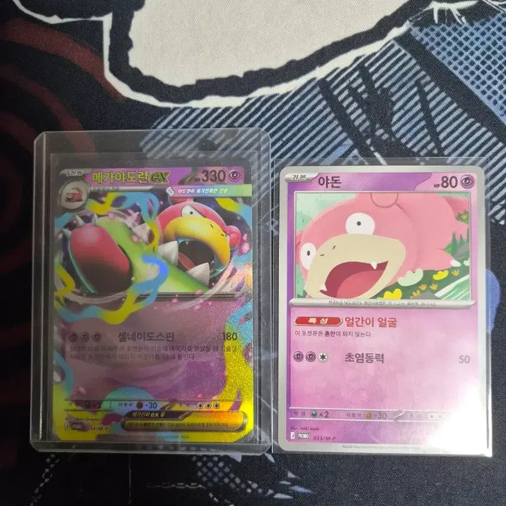 [BUNJANG] Mega Yadoran EX (Promo), Yadoran (Promo) Trading Cards / 메가야도란ex (프로모) , 야도란 (프로모)