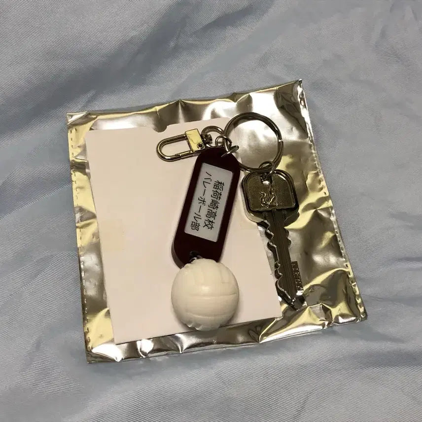 [BUNJANG] Haikyuu Inarizaki Club Keyring / 하이큐 부실키링 이나리자키 양도