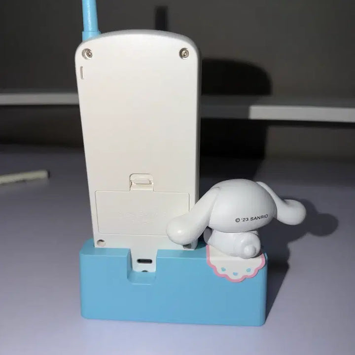 [BUNJANG] Sanrio Cinnamoroll Telephone-Shaped Desk Clock Mood Light Goods / 산리오 시나모롤 전화기 모양 탁상시계 무드등 굿즈