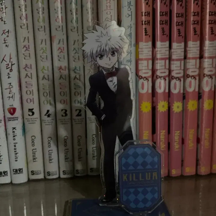 [BUNJANG] Hunter x Hunter Killua Suit Acrylic Stand / 헌터헌터 키르아 정장 아크릴 스탠드