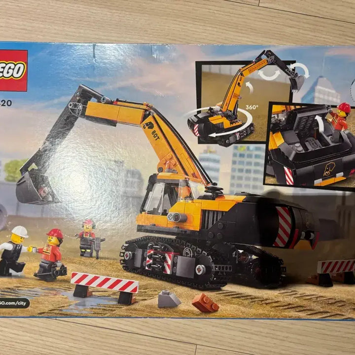 [BUNJANG] LEGO City 60420 Construction Excavator Toy - Sealed / 레고 시티 60420 굴착기 미개봉