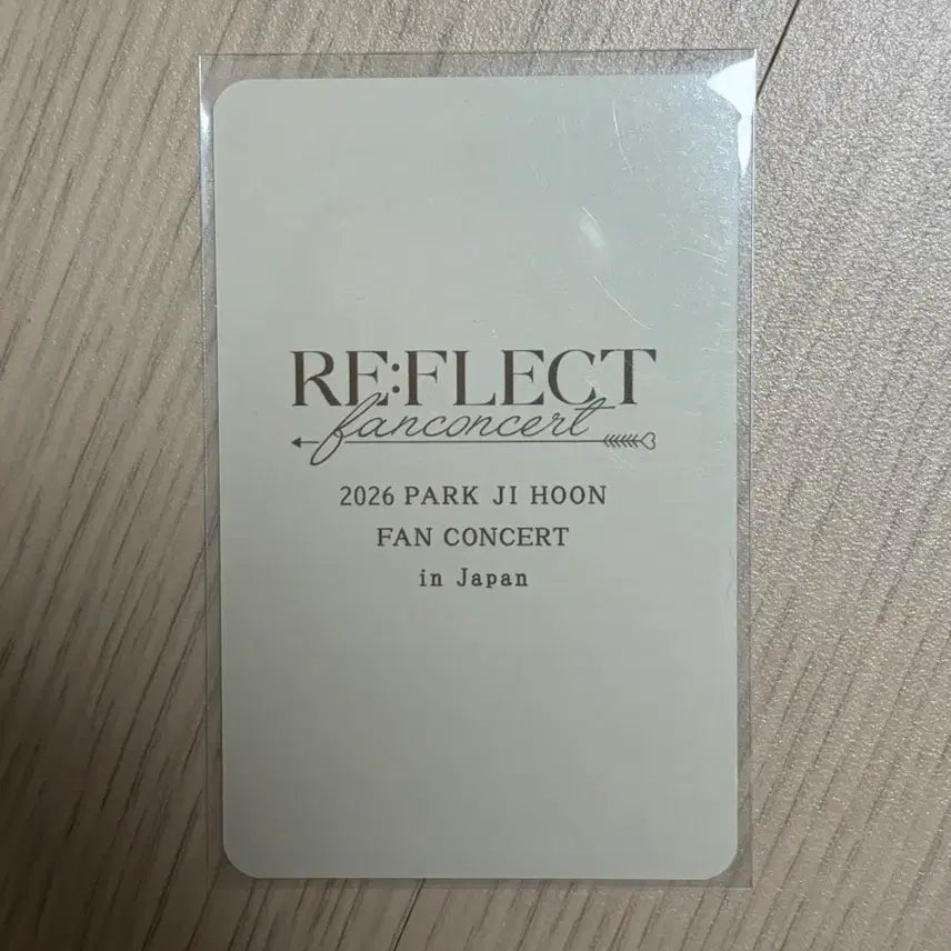 [BUNJANG] Park Ji Hoon Japan Fanconcert General Admission Photocard / 박지훈 일본 팬콘서트 일반입장 포토카드 판매