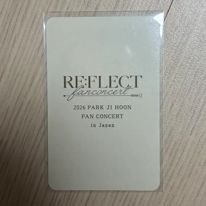 [BUNJANG] Park Ji Hoon Japan Fanconcert General Admission Photocard / 박지훈 일본 팬콘서트 일반입장 포토카드 판매