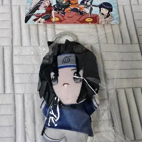 [BUNJANG] Pop Mart Naruto Sasuke Plush Keychain (Sealed) / 미개봉 나루토 팝마트 중국쿠지 사스케 인형 키링