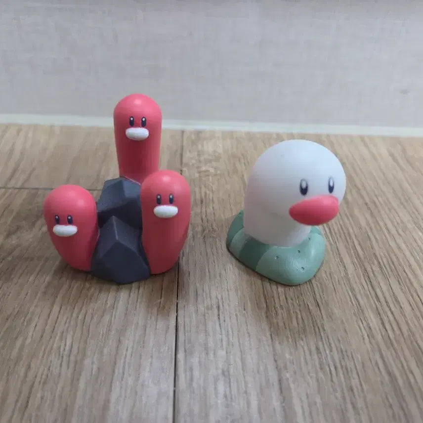 [BUNJANG] Pokemon Figure Sadaguda Badak Trio Sofubi Finger Puppet / 포켓몬 피규어 바다그다 바닥트리오 소프비 손가락인형 키즈