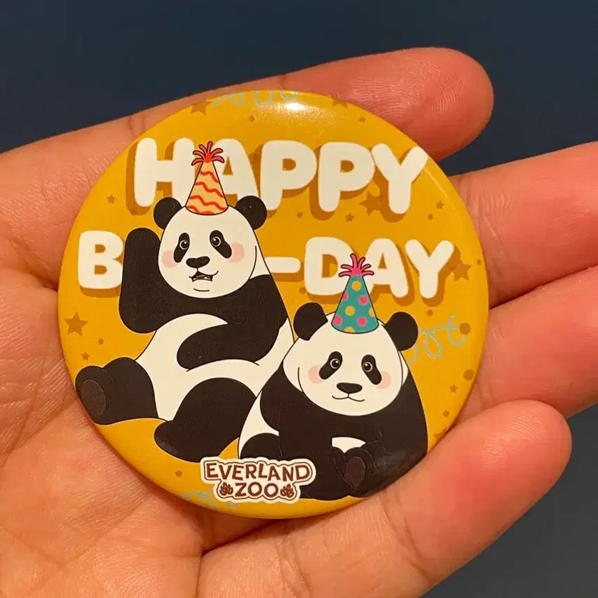 [BUNJANG] Everland Louis Hui Birthday Commemorative Badge / 에버랜드 루이 후이 생일 기념 뱃지