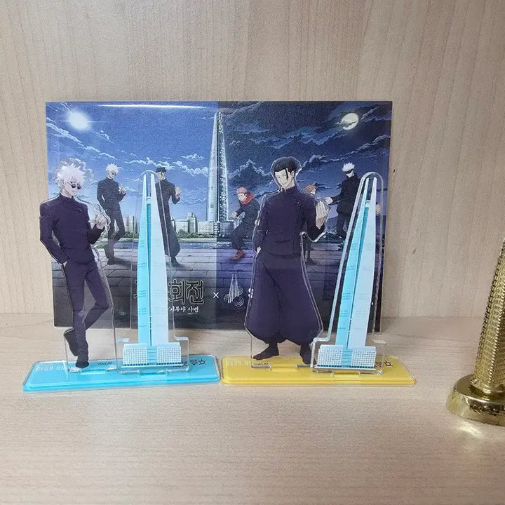 [BUNJANG] Jujutsu Kaisen Seoul Sky Collaboration Acrylic Poster Set / 주술회전 서울스카이 아크릴 포스터 엽서