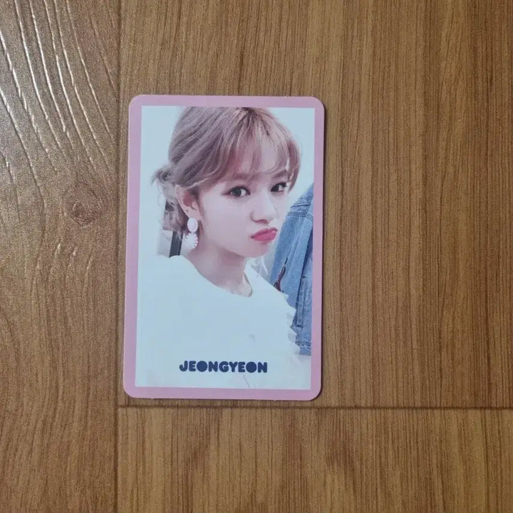 [BUNJANG] Twice Signal Pink Jeongyeon Photocard / 트와이스 시그널 핑크 정연 포토카드 (포카)