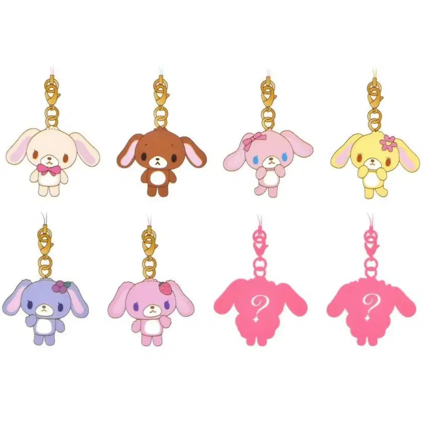 [BUNJANG] Sanrio Sugar Bunnies Trading Mascot Strap Full Box / 산리오 슈가바니즈 트레이딩 마스코트 스트랩 풀박