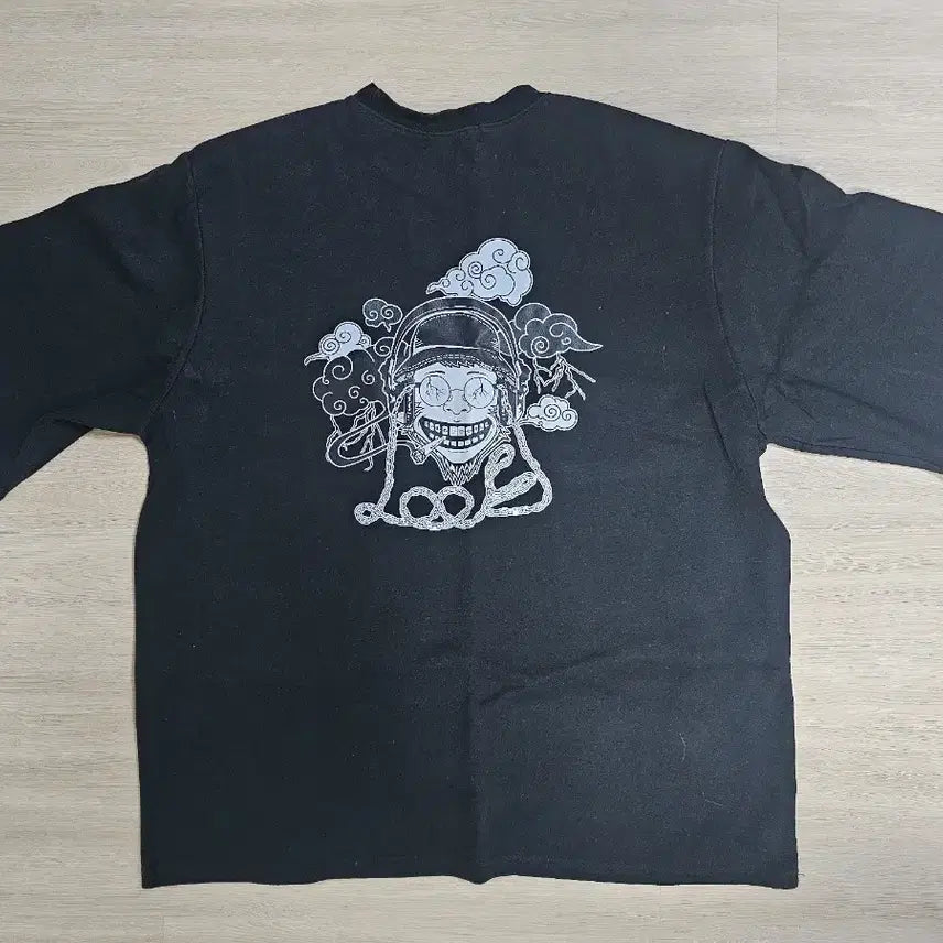 [BUNJANG] Looksam Adeha Graphic T-Shirt XXL / 스트리머 룩삼 아데하 굿즈 반팔티 XXL
