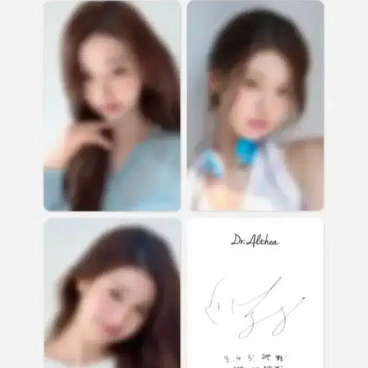 [BUNJANG] Jang Wonyoung Dr. Althea Photocard Set / IVE 장원영 닥터엘시아 포토카드 3종 포카 Jangwonyoung
