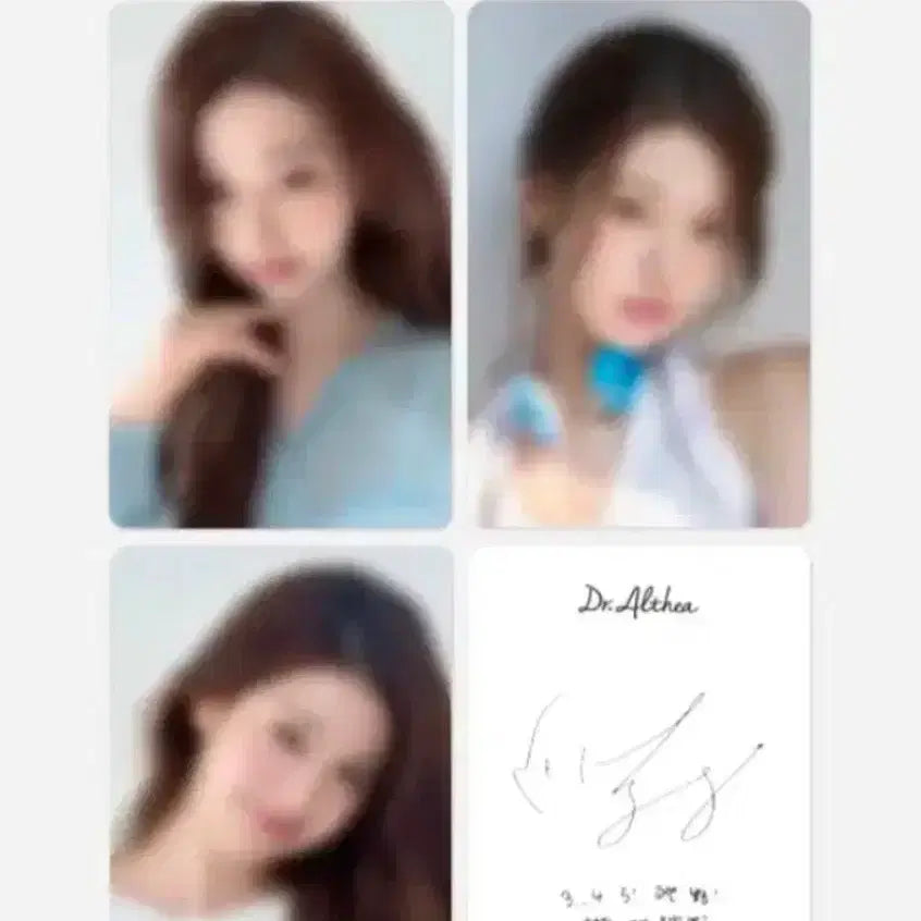 [BUNJANG] Jang Wonyoung Dr. Althea Photocard Set / IVE 장원영 닥터엘시아 포토카드 3종 포카 Jangwonyoung
