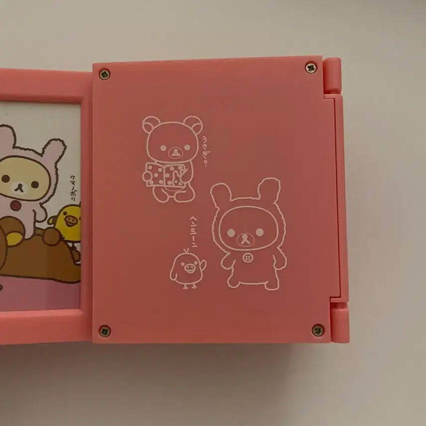 [BUNJANG] Rilakkuma Classic Folding Tabletop Mirror Clock / 파격할인 / 리락쿠마 고전 접이식 탁상 거울 시계