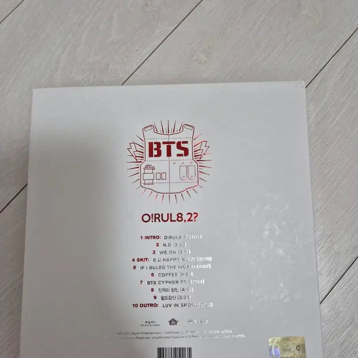 [BUNJANG] BTS O!RUL8,2 Album + Jungkook Photocard / 방탄소년단 BTS 엔오 O!RUL8,2 앨범 + 단체 정국포카