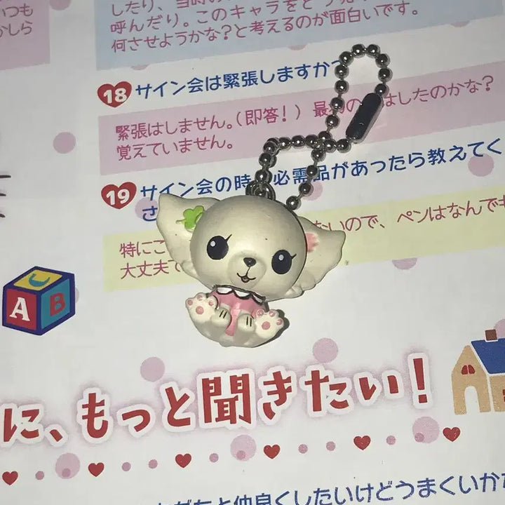 [BUNJANG] Sanrio Chiwawanko Strap Keychain Figure / 희귀 산엑스 치와왕코 스트랩 키링 피규어