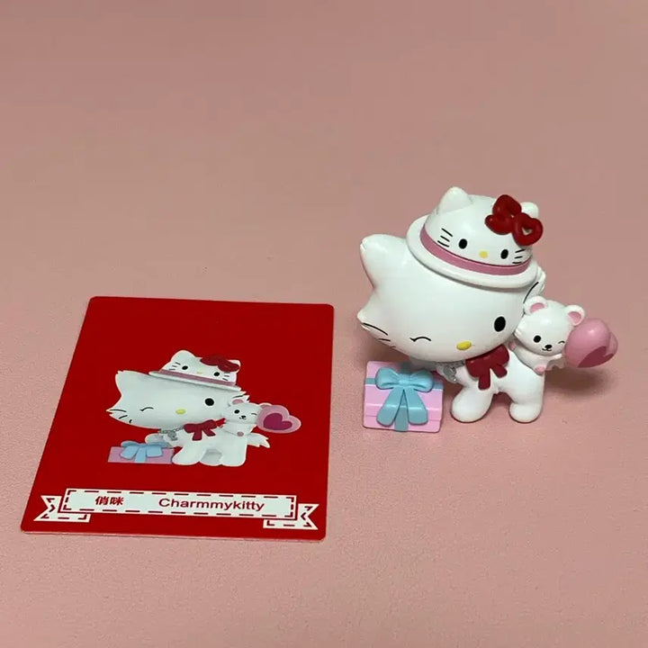 [BUNJANG] Pop Mart Hello Kitty 50th Anniversary Chami Kitty Figure / 팝마트 헬로키티 50주년 피규어 챠미키티