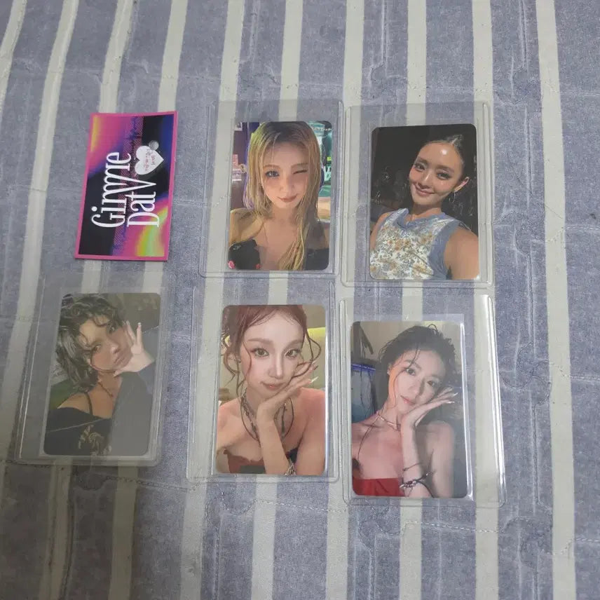 [BUNJANG] (G)I-DLE Gimme Dat Love Official Photocard Bundle Set / (여자)아이들 gimme dat love 공방 포토카드 양도합니다
