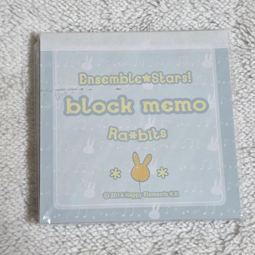 [BUNJANG] Ensemble Stars! RaBitits Memo Pad / [앙스타]라빗츠 메모지