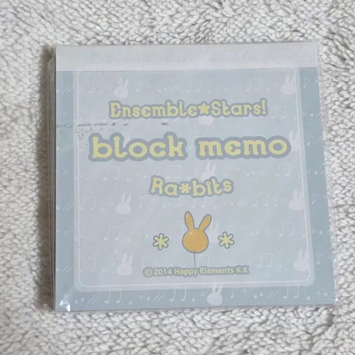 [BUNJANG] Ensemble Stars! RaBitits Memo Pad / [앙스타]라빗츠 메모지