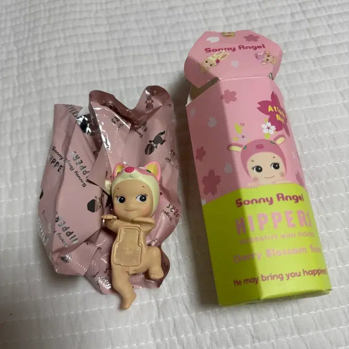 [BUNJANG] Sonny Angel Hipper Cherry Blossom Shiba Inu Figure / 소니엔젤 히퍼 체리블라썸 피규어 시바견