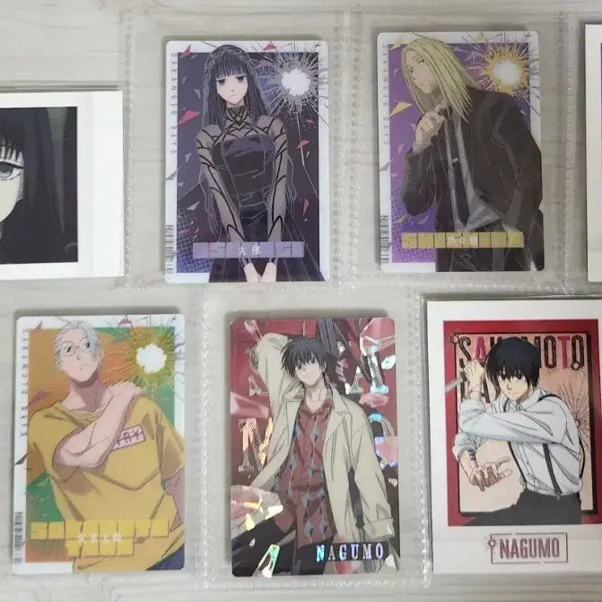 [BUNJANG] Sakamoto Days Osaragi Shiba Sakamoto Nagumo Wafer Card Bundle Set / (일괄) 사카데이 오사라기 시시바 사카모토 나구모 웨하스 카드 지류