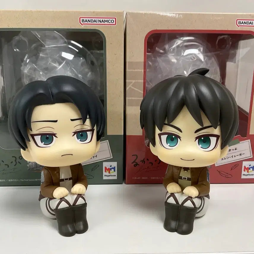 [BUNJANG] Attack on Titan Levi &amp; Eren Look Up Bundle Set / 진격의 거인 진격거 리바이 에렌 룩업 일괄