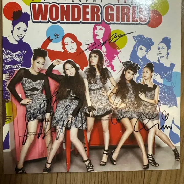 [BUNJANG] Wonder Girls 2nd Album Signed CD / cd 원더걸스 2 친필사인