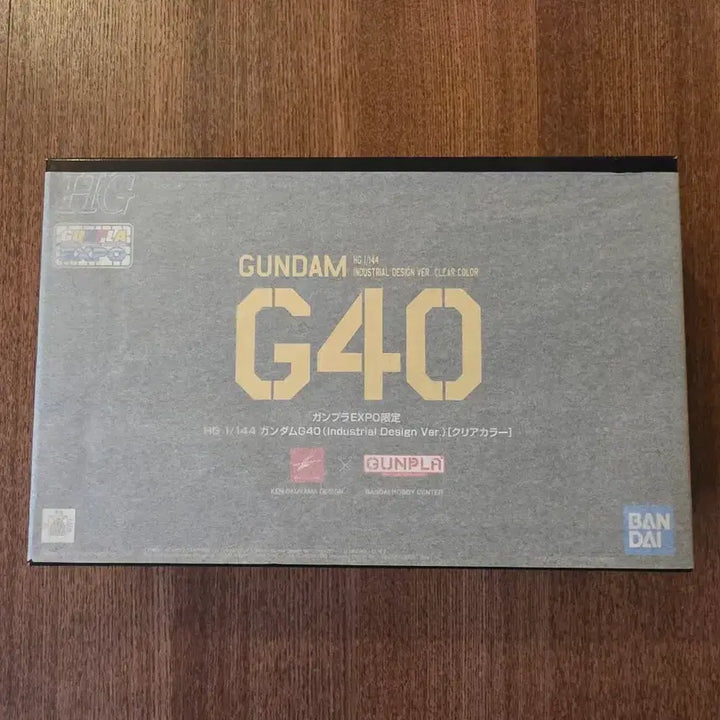 [BUNJANG] HG G40 Gundam Clear Expo Limited Edition First Gundam / HG G40 건담 클리어 엑스포 한정판 퍼스트건담