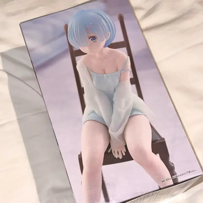 [BUNJANG] Re:Zero Rem Relax Time Figure Chair (Sealed) / 리제로 릴렉스타임 렘 피규어 의자 (미개봉)