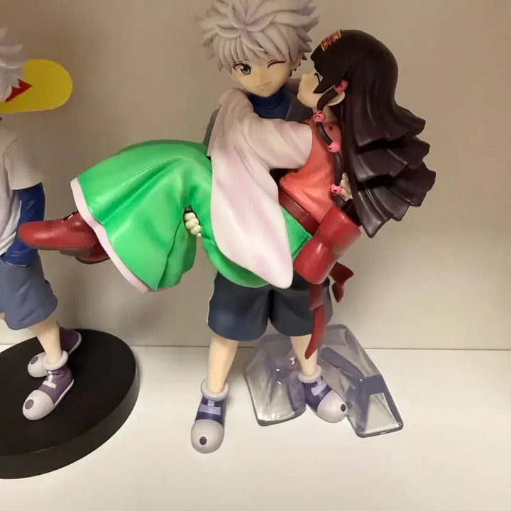 [BUNJANG] Hunter x Hunter Killua &amp; Alluka Last One Prize Figure / 헌터헌터 키르아 아르카 라스트원 헌터헌터 쿠지
