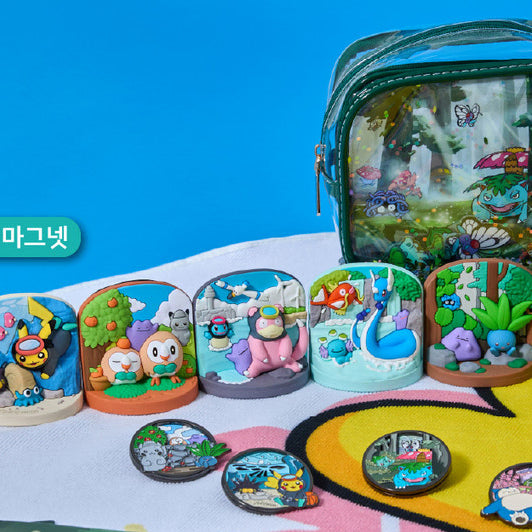 [BUNJANG] Pokemon Jeju Edition Random Magnet (Sealed) / 포켓몬 제주 에디션 랜덤 마그넷 판매