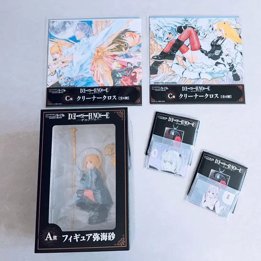 [BUNJANG] Death Note Misa A Prize Figure Lucky Draw C Prize DMM Acrylic Set / DEATH NOTE 미사 피규어 A상 DMM 복권 C상 E상 무료 덤