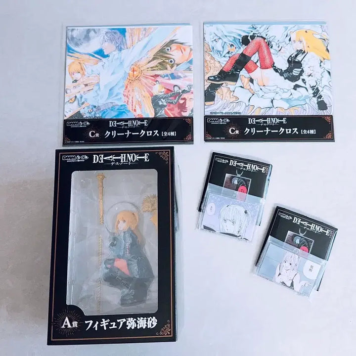 [BUNJANG] Death Note Misa A Prize Figure Lucky Draw C Prize DMM Acrylic Set / DEATH NOTE 미사 피규어 A상 DMM 복권 C상 E상 무료 덤