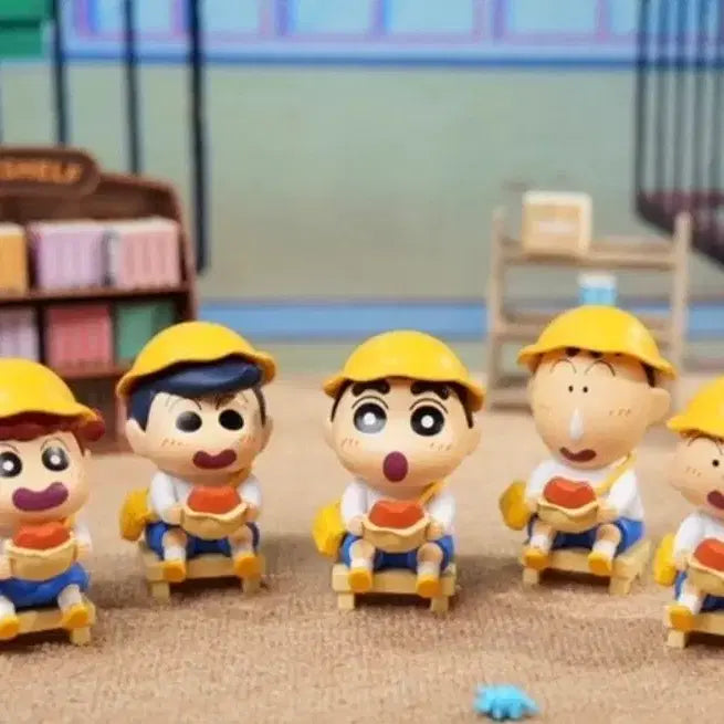 [BUNJANG] Crayon Shin-chan Sunflower Kindergarten Hat Set / 짱구 해바라기반 유치원모자 세트