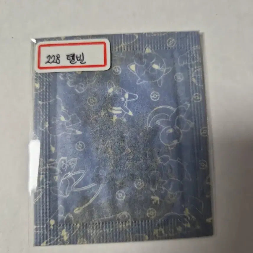 [BUNJANG] Pokemon 228 Delvil Pokemon Bread Sticker (Sealed) / 포켓몬스터 228 델빌 포켓몬빵 띠부띠부씰 스티커 미개봉
