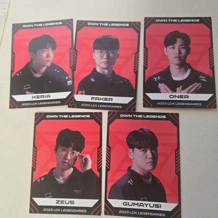 [BUNJANG] T1 2023 Special Photocard / 2023 t1 스페셜 카드입니다