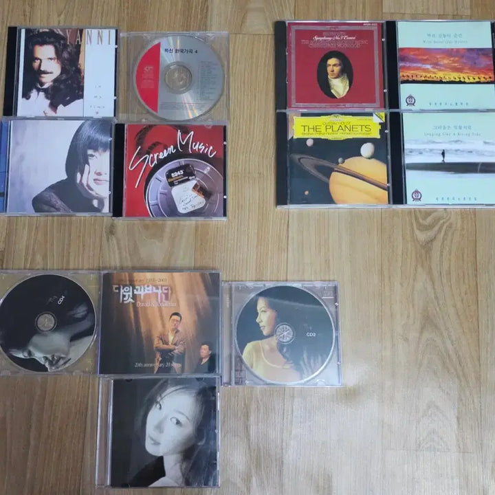 [BUNJANG] Various Artists Classical &amp; Gospel Music CD Collection (12 Discs) / 고전클래식. 다윗과요나단. 가스펠. 야니. 이소라 음악 CD 12장