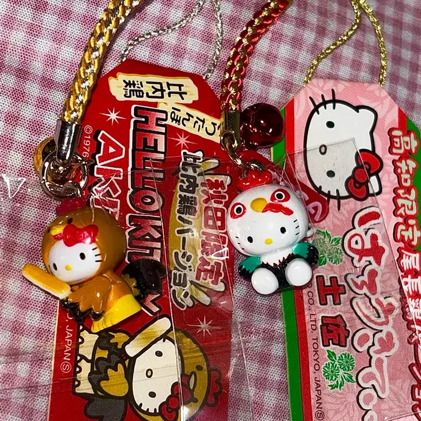 [BUNJANG] 2005 Classic Kitty Strap (Chicken Design) / [오늘만이가격] 2005년 고전키티 스트랩 닭들