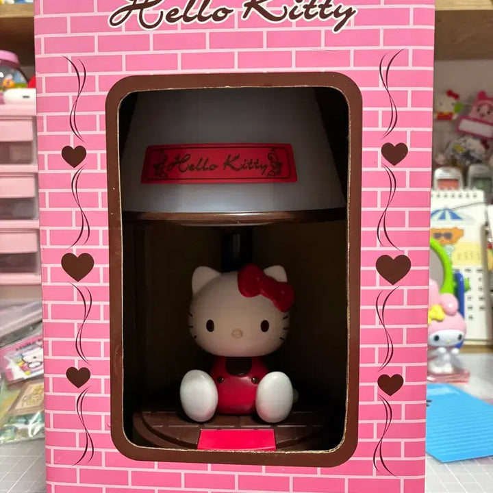 [BUNJANG] Sanrio Classic Hello Kitty Mood Lamp (2007) / 고전키티 무드등 레어 새상품작동O (키티스트랩덤)
