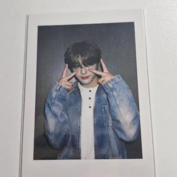 [BUNJANG] Sanghyun ME.ME. Fanmeet Polaroid Photocard / 상현 메이크스타 충칭 대면팬싸 당첨자한정 폴라로이드 포카 정상현 알디원