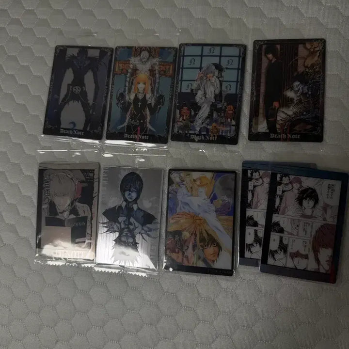 [BUNJANG] Death Note Wafer Card Full Set (8 types) / 데스노트 웨하스 카드 8종 일괄