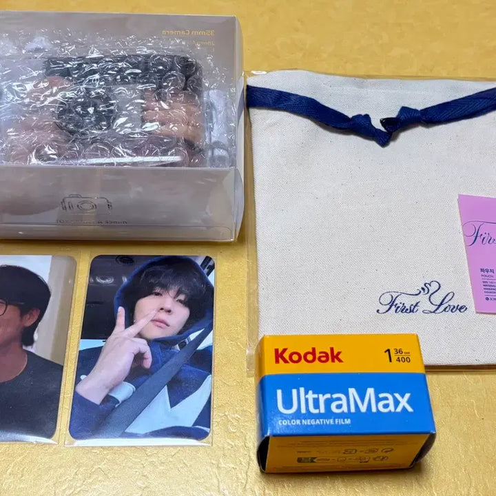 [BUNJANG] Chae Jong Hyeop 2024 Korea Fanmeeting Goods Custom Film Camera Set / 채종협 2024년 한국 팬미팅 굿즈