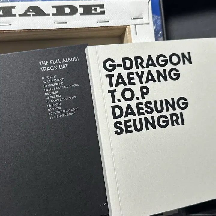 [BUNJANG] BIGBANG MADE Album First Press Group Version / 빅뱅 MADE 초판 앨범 단체 버전 양도
