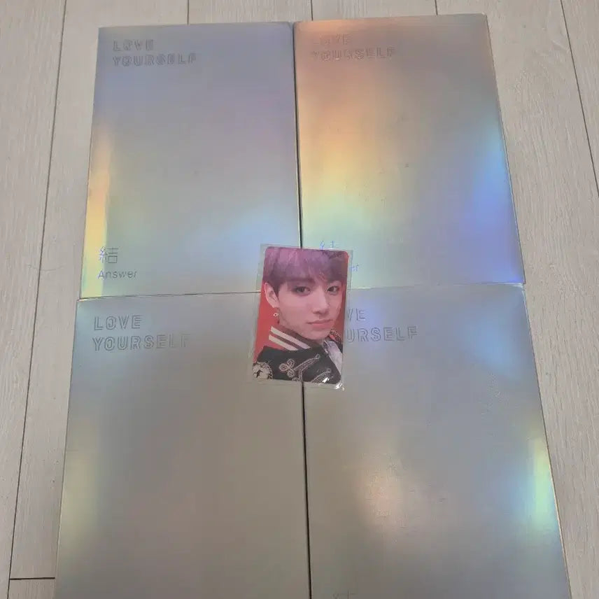 [BUNJANG] BTS Love Yourself Answer Album Jungkook Photocard Bundle Set / BTS 앨범 love yourself answer 럽셀 엔써 정국 Jk 포카
