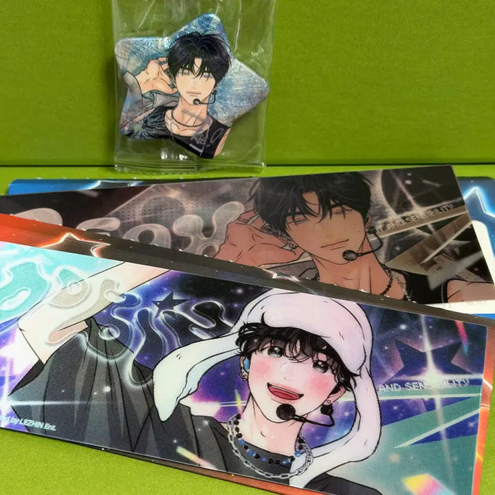 [BUNJANG] Sparkles Scent Boundary Badge Set / 스파클즈 향의 경계 향경 뱃지 1종, 티켓 2종