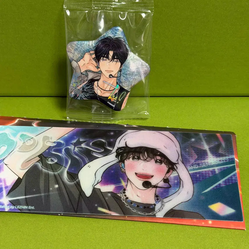 [BUNJANG] Sparkles Scent Boundary Badge and Ticket Set / 스파클즈 향의 경계 향경 뱃지 1종, 티켓 1종