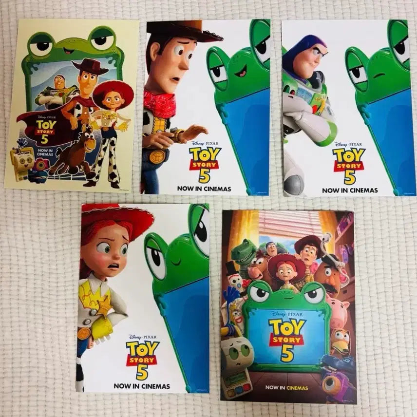 [BUNJANG] Toy Story 5 Megabox Special Edition Decopack Postcard Set / 토이스토리 5 메가박스 특전 데코팩 엽서 세트
