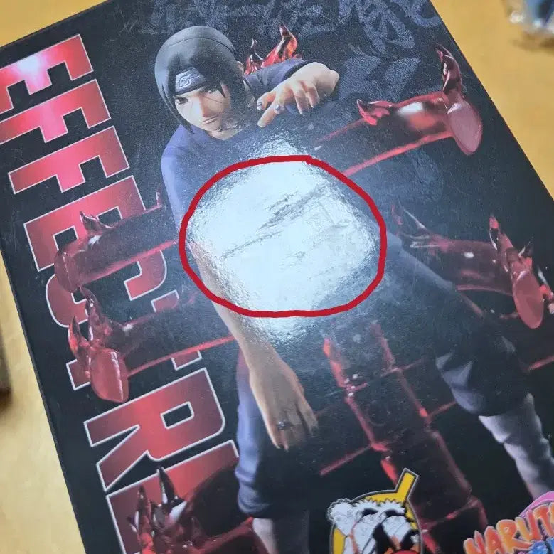 [BUNJANG] Naruto Uchiha Itachi 20th Anniversary Effectreme Figure (Sealed) / 미개봉)나루토 우치하 이타치 20주년 이펙트림 피규어 미개봉
